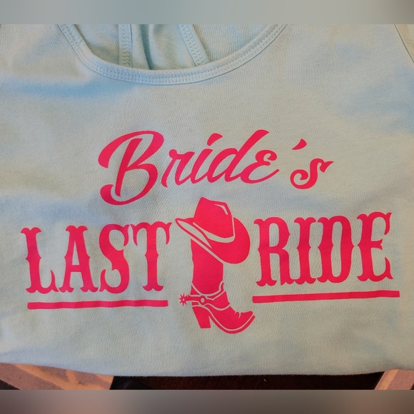 Bride's Last Ride Tank - Picture 4 of 4